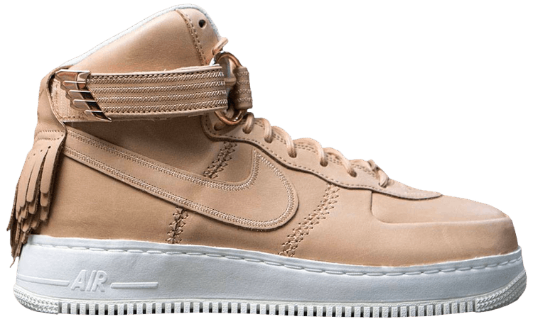 tan air force 1 high tops