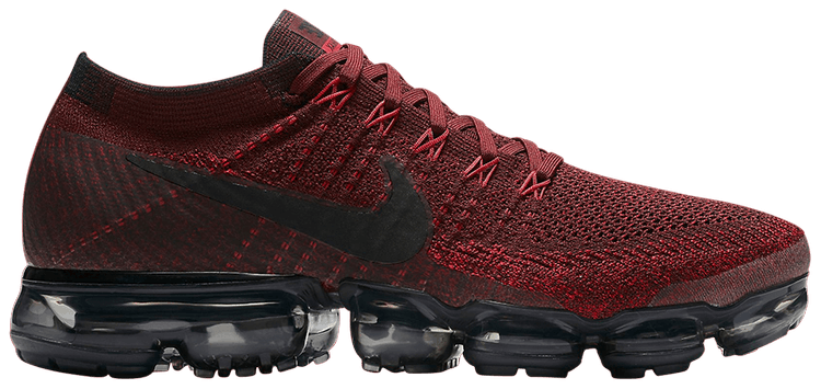 red and black nike vapormax