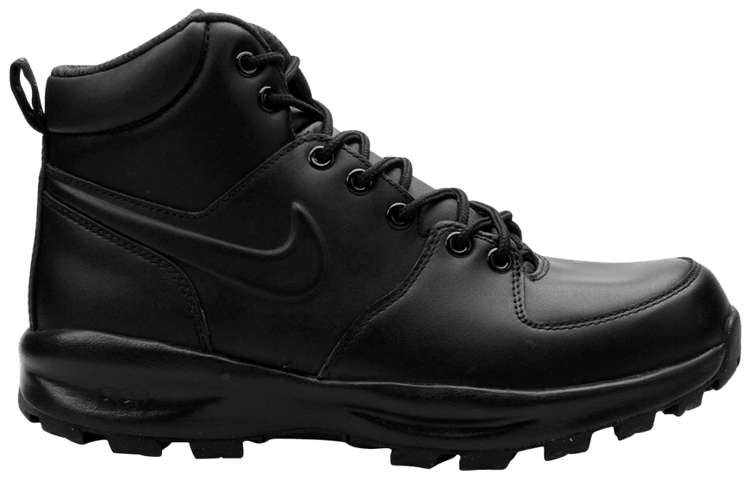 nike manoa leather black