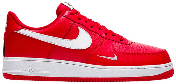 air force 1 anthracite university red
