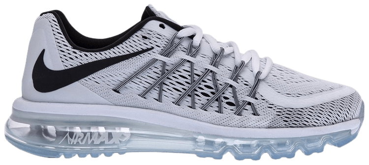 nike air max 2015 white black