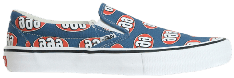 supreme x vans slip ons