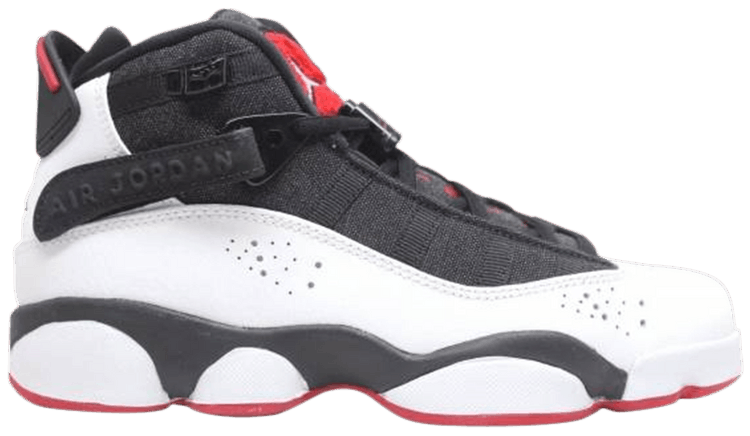 Jordan 6 Rings Bg Black White Gym Red Air Jordan 323419 012 Goat