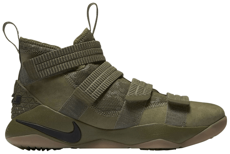 army green lebrons
