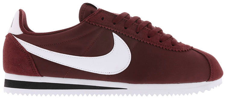 nike cortez nylon dark team red