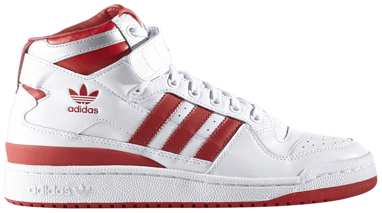 adidas forum mid refined white