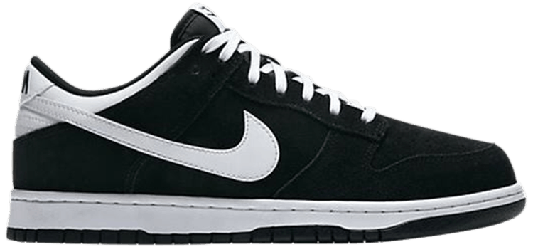 black and white sb dunk low