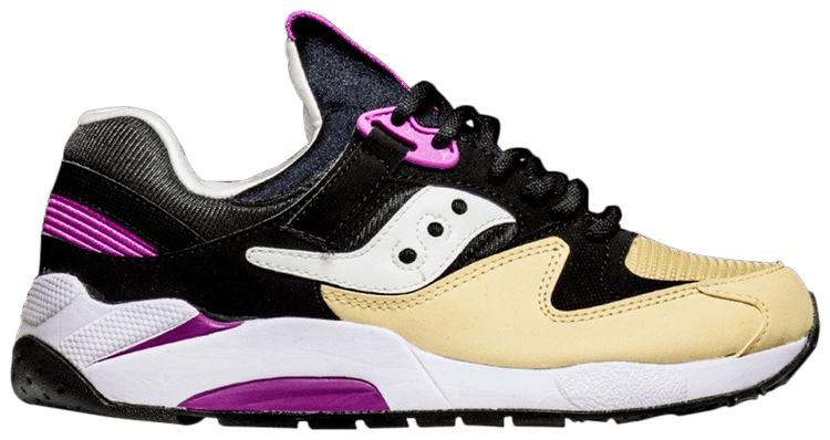 saucony grid 9000 black cream