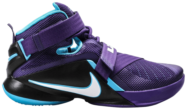 LeBron Soldier 9 GS 'Charlotte Hornets' - Nike - 776471 501 | GOAT