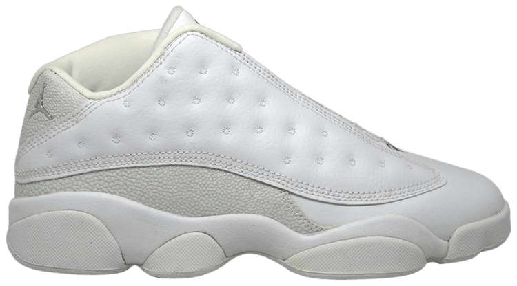 all white air jordan 13s