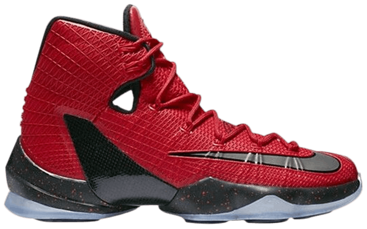 lebron 13 red and black