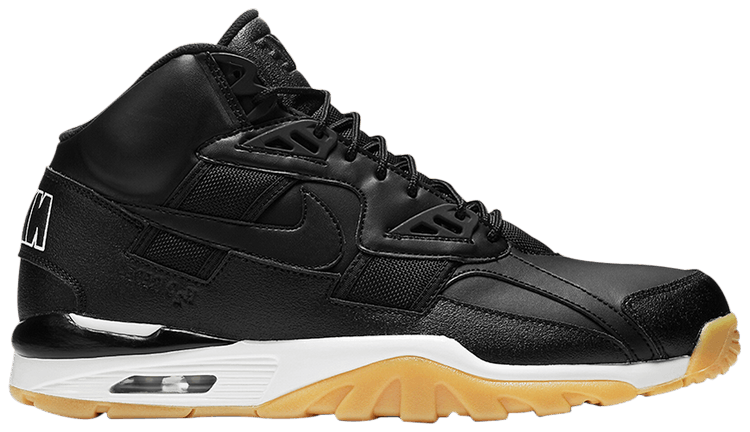 nike air trainer black