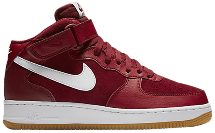 nike air force 1 mid 07 red
