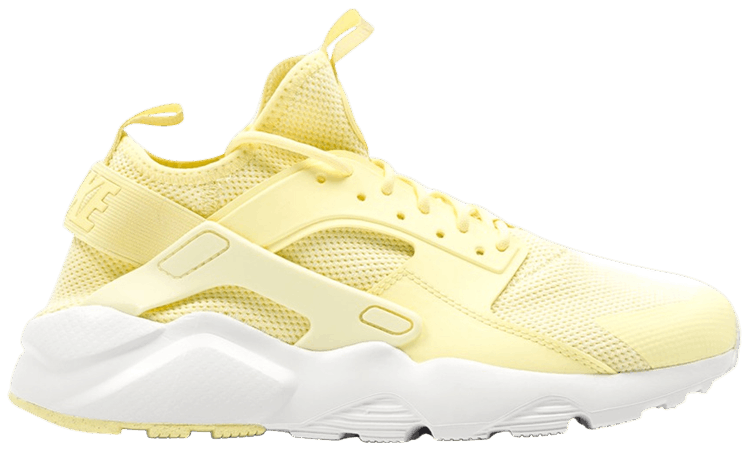 yellow huarache shoes