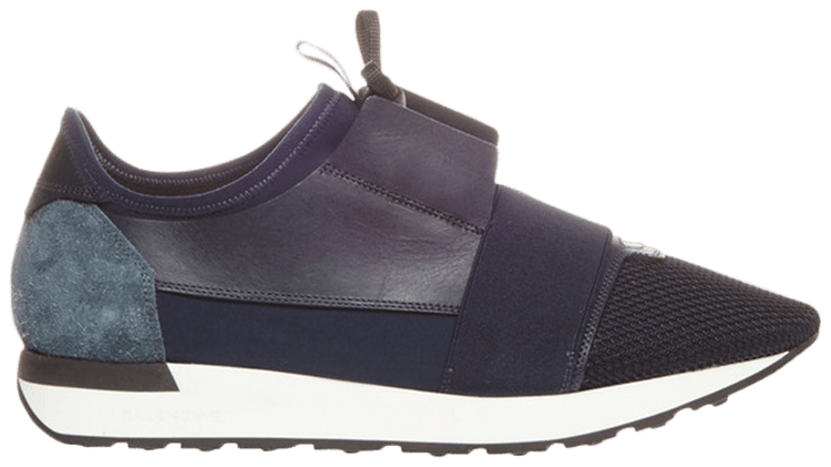 navy balenciaga race runners