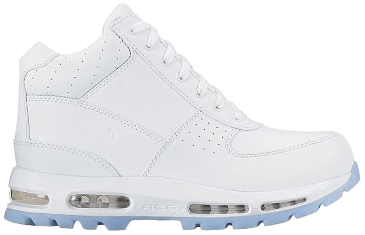 all white acg nike boots