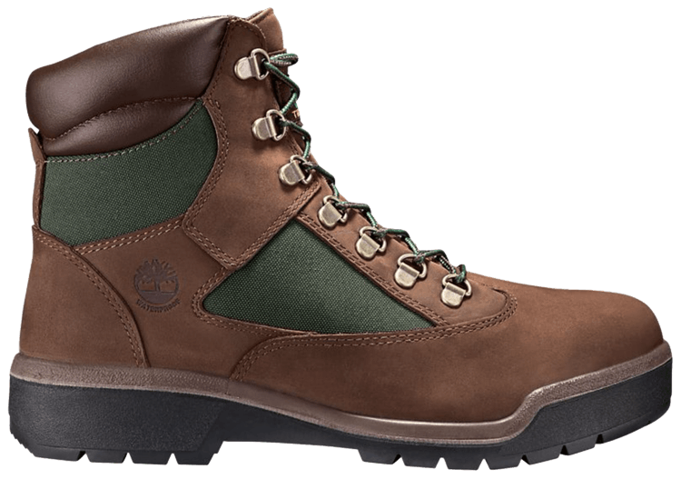 6 Inch Field Boot 'Brown Green' - Timberland - TB0A18AH | GOAT