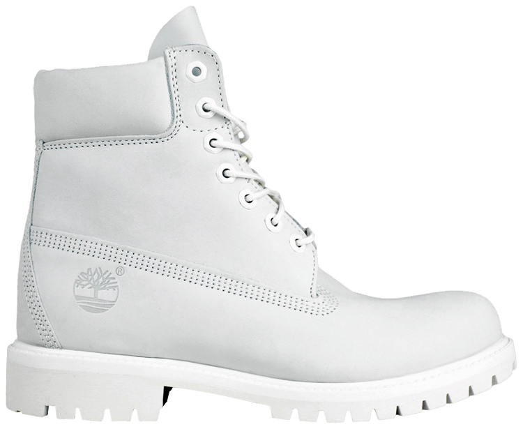 6 Inch Premium Boot 'Ghost White 
