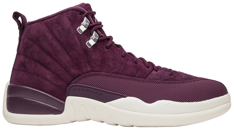 burgundy jordans 12