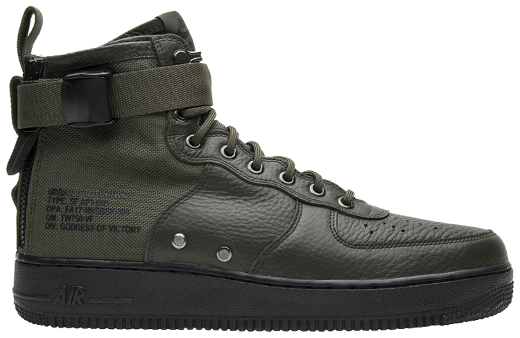 nike sf air force 1 mid habanero red