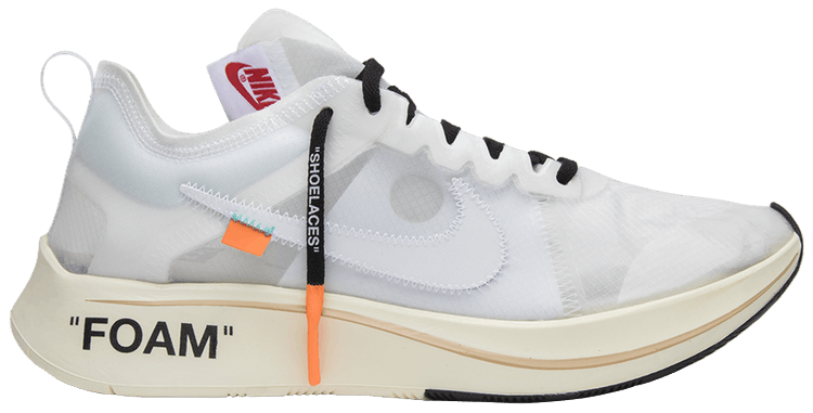 nike off white zoomfly