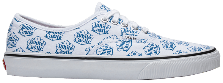 vans x supreme white castle