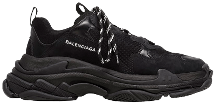 Balenciaga Triple S Sneaker 'All Black' - Balenciaga - 483547 W06E1 ...
