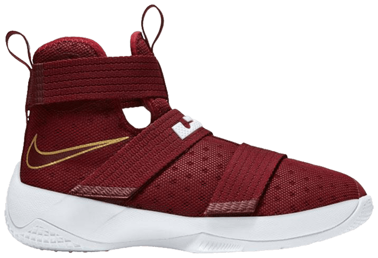 lebron soldier 10 maroon