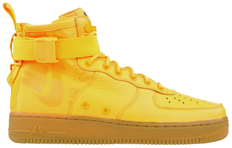 yellow air force 1 mid