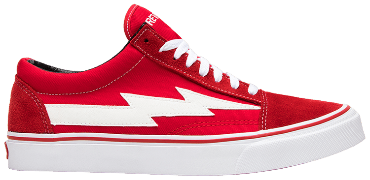 red vans with thunderbolt