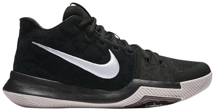 black and red kyrie 3