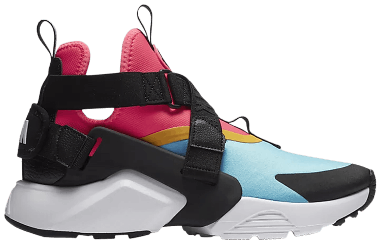 multicolor huarache sneakers