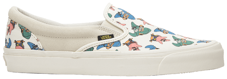 og classic slip on lx spongebob