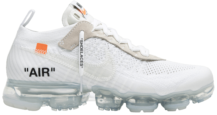 off white flyknit vapormax