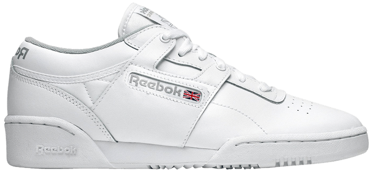 reebok workout low white