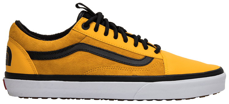 north face x vans yellow