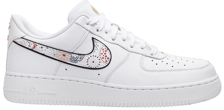 Air force 1 transparent white grey store