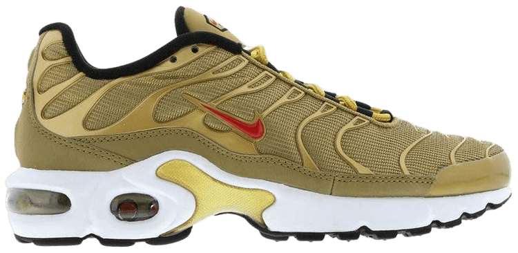air max plus qs metallic gold