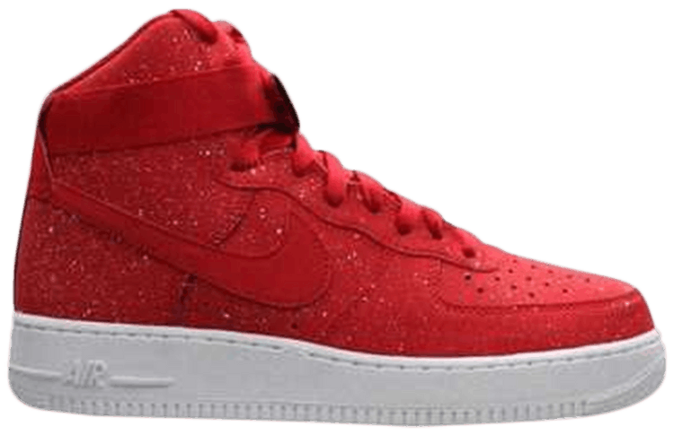 air force 1 high red