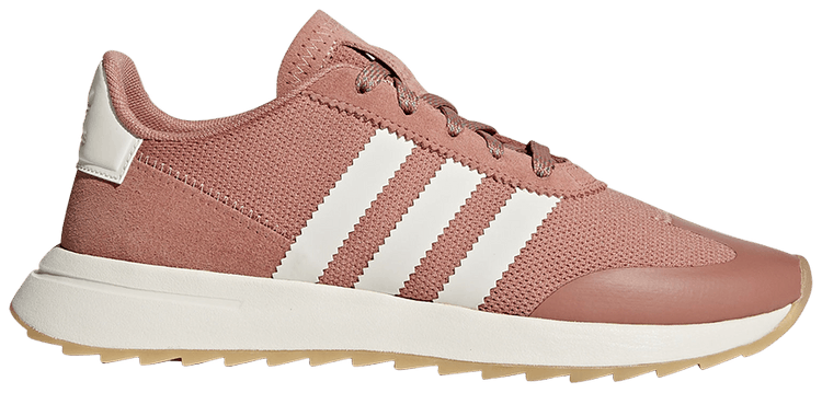 adidas flashback raw pink & white shoes