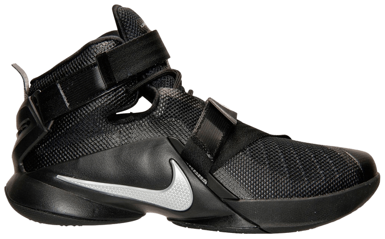 lebron soldier 9 black and white