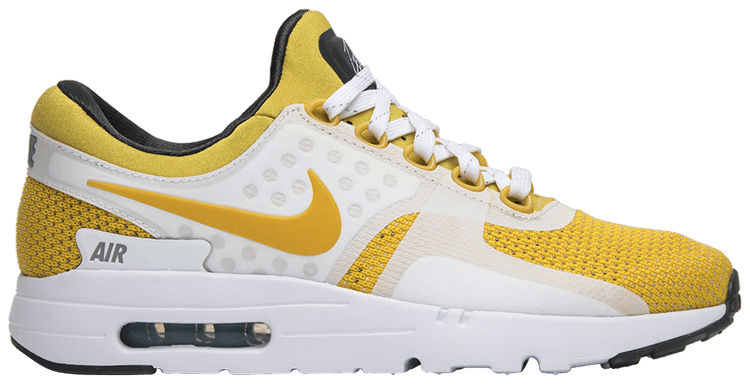 air max zero yellow white