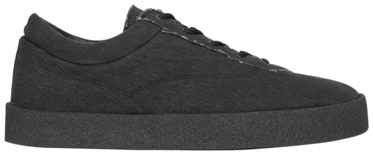Womens Yeezy Graphite Crepe Suede Canvas Flat Sneakers Are Live â Fastsole