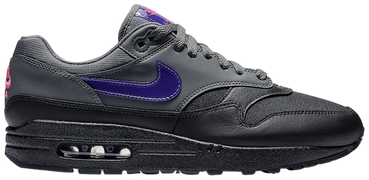 air max 1 dark grey fierce purple