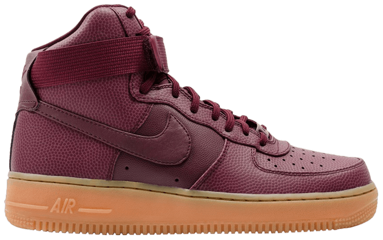 maroon and white air force 1