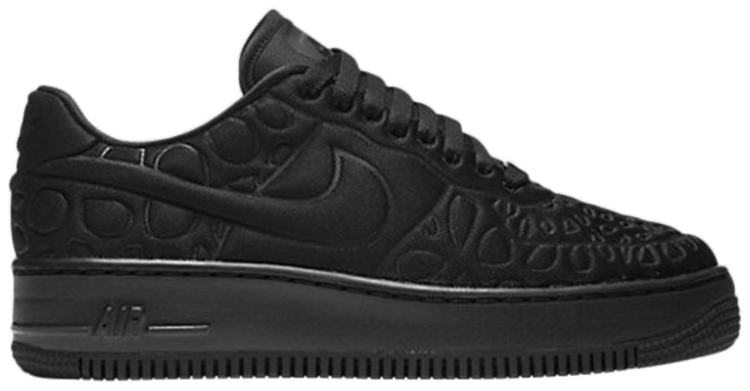nike air force 1 upstep black