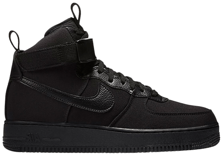 High Top Black Air Force 1s Shop Clothing Shoes Online