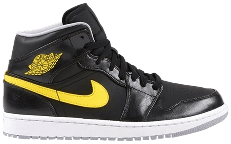 jordans mid yellow