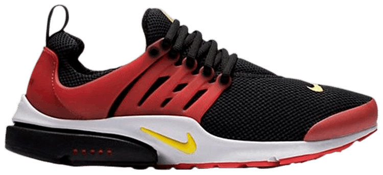 nike air presto black red