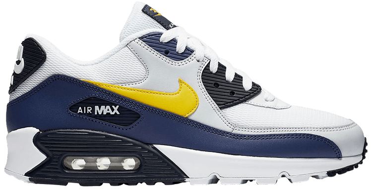 Air Max 90 Essential Michigan Nike Aj1285 101 Goat